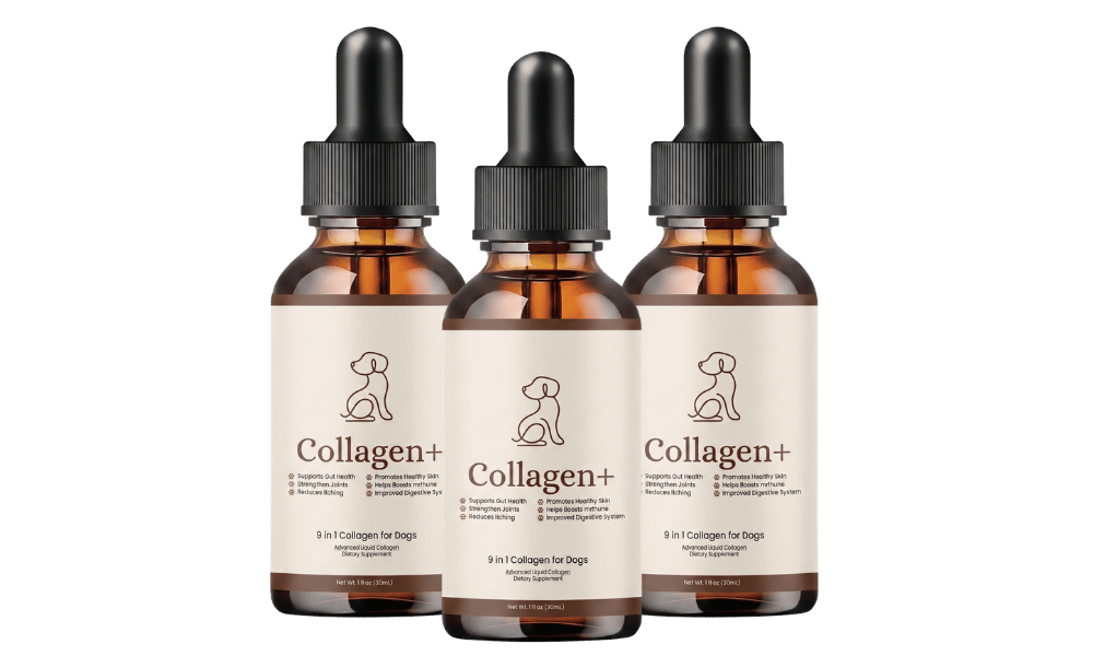 3 Bottles of VivaPaws Liquid Collagen